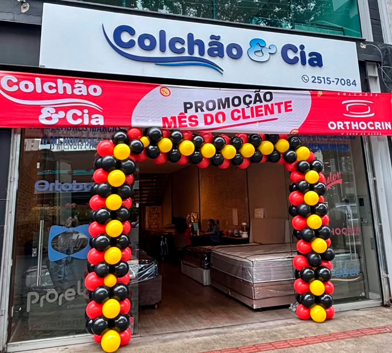 Fachada da unidade da Av. Silviano Brandão, 753